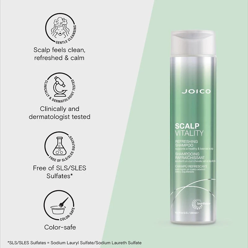 JOICO - SCALP VITALITY | Shampooing Rafraîchissant / Refreshing Shampoo