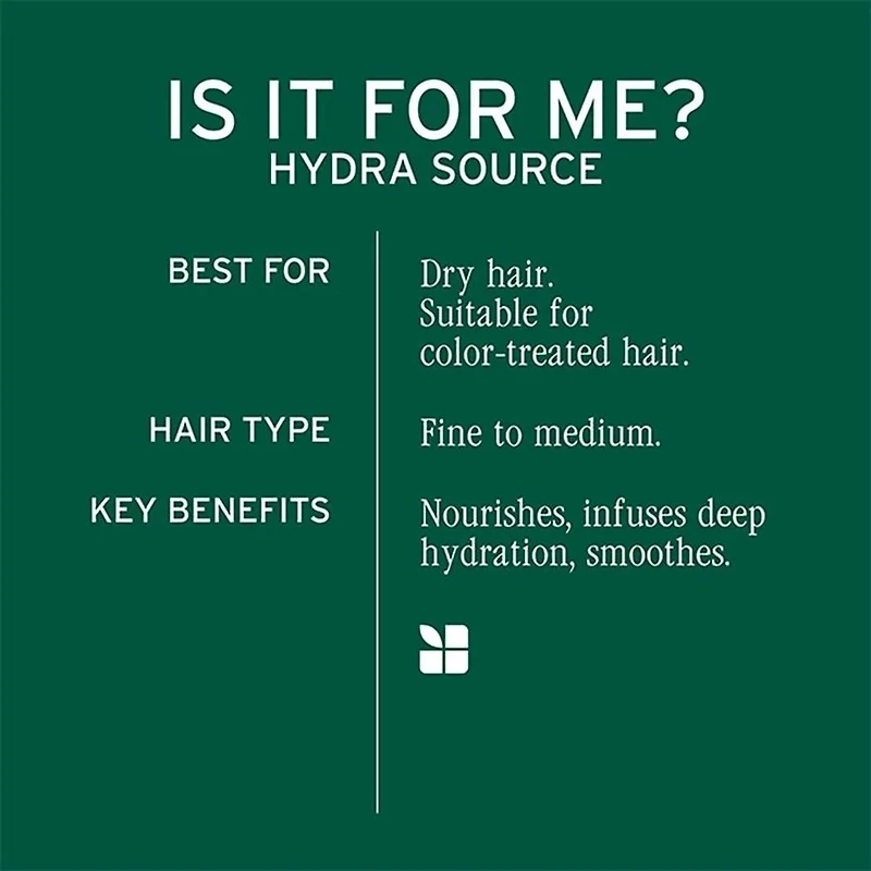 Biolage | Ultra HydraSource | Deep Treatment Pack for Dry Hair – Single-Dose Hydration Mask with Aloe Vera