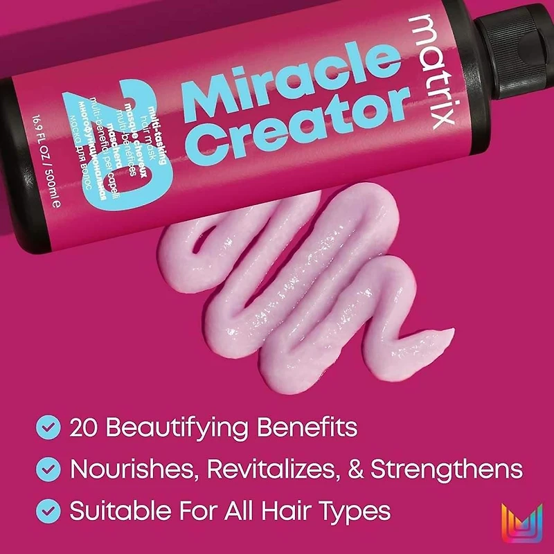 Total Results | Miracle Creator | Masque Multi-Bénéfices (500 ml / 16.9 oz) – Masque 20 Actions en 60 Secondes