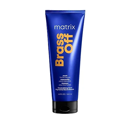 Total Results | Brass Off | Brunette Mask – Color Depositing Mask to Neutralize Brassy Tones