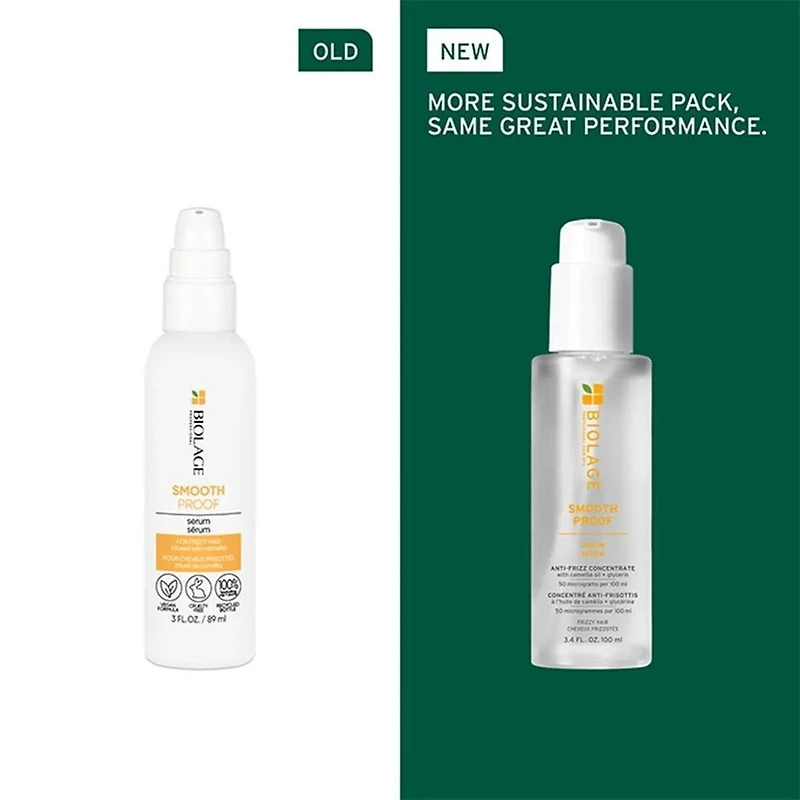 Biolage | SmoothProof | Sérum (89 ml / 3 oz) – Sérum Lissant Anti-Frisottis à l’Huile de Camélia