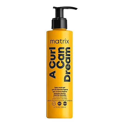 Total Results | A Curl Can Dream | Light Hold Gel (200 ml / 6.7 oz) – Defining Gel for Curls Without Crunch