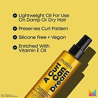 Total Results | A Curl Can Dream | Light Oil (131 ml / 4.4 oz) – Nourishing Lightweight Oil for Curls and Coils