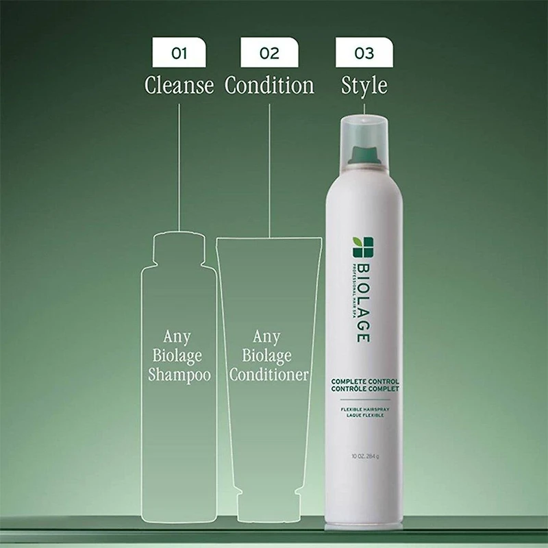 Biolage | Styling | Complete Control (284 g / 10 oz) – Medium Hold Hairspray with Natural Finish
