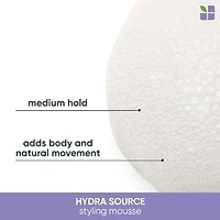 Biolage | Styling | Hydra Foaming Styler (234 g / 8.25 oz) – Lightweight Moisturizing Mousse for Medium Hold