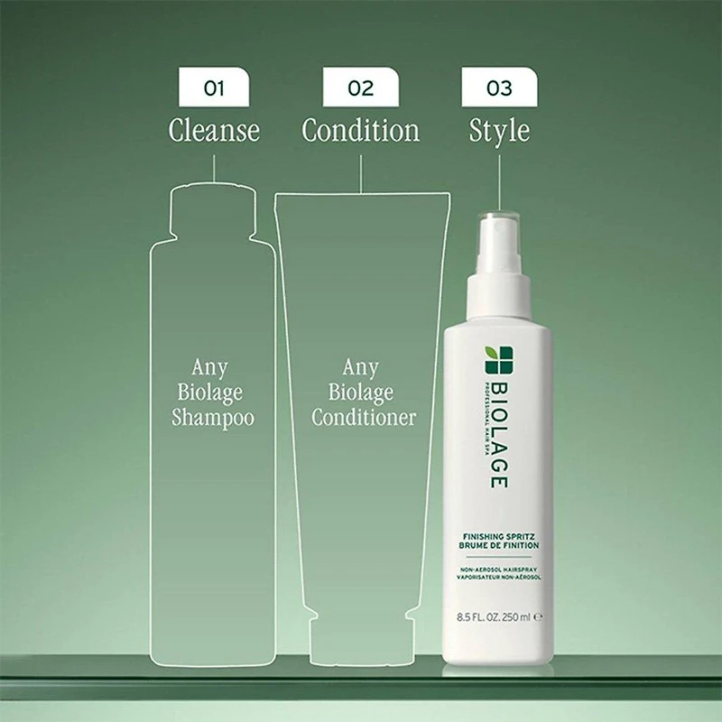 Biolage | Styling | Finishing Spritz (500 ml / 16.9 oz) – Fixatif de Finition Tenue Forte