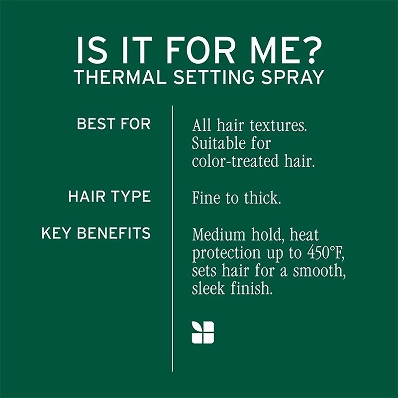 Biolage | Styling | Thermal Setting Spray (250 ml / 8.5 oz) – Heat Protection for Long-Lasting Styles