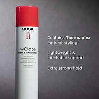 DESIGNER . W8LESS . PLUS | Hairspray . Laque de Mise en Plis et Finition - Tenue Extra Forte