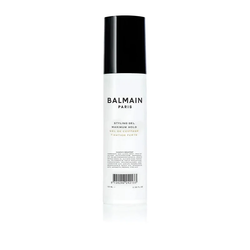 Gel de coiffage fixation forte (100 ml / 3.38 oz) – Contrôle extrême et finition longue tenue