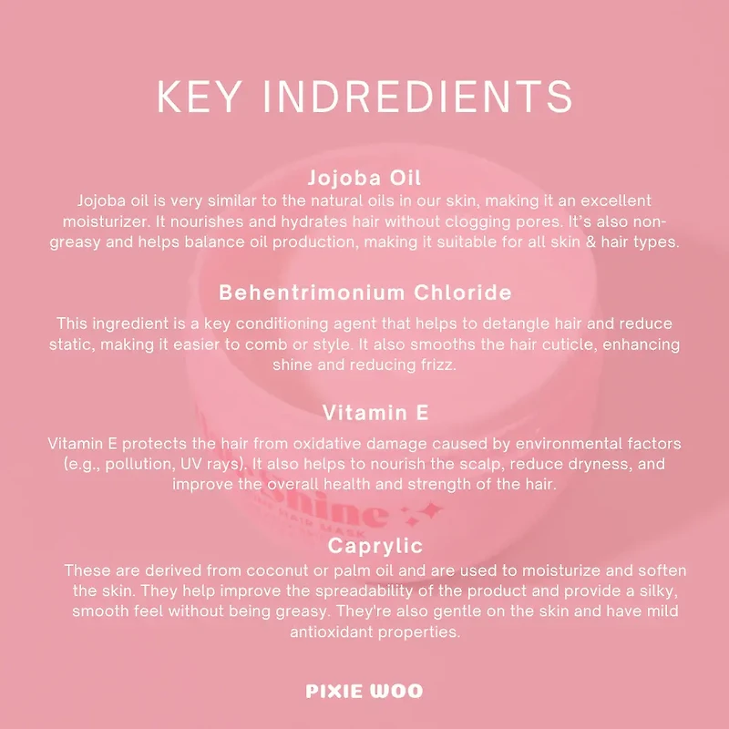 Hair Mask | Extra Shine & Hydratation – nourishes and boosts hair shine (250ml/8oz)