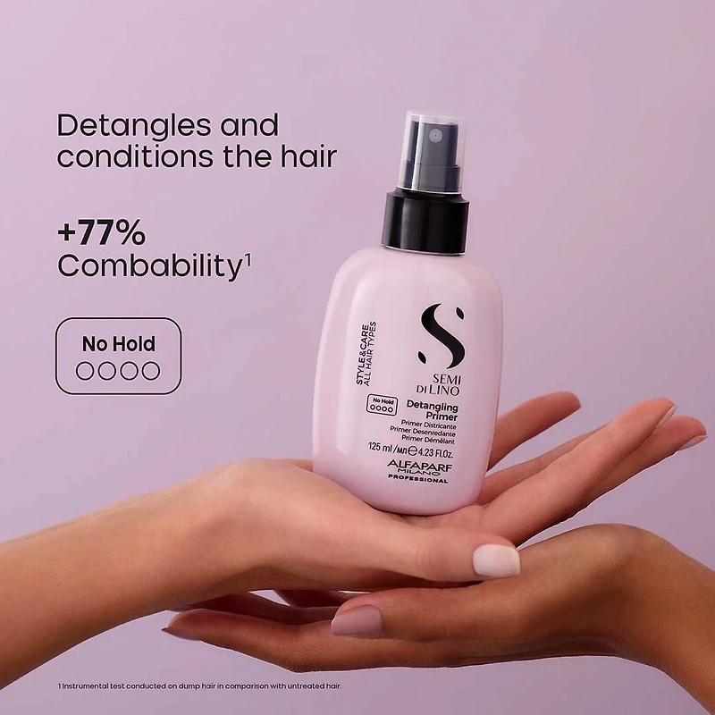 Semi di Lino | Style & Care | Primer Démêlant (125 ml / 4.23 oz) – Prépare et démêle en un geste