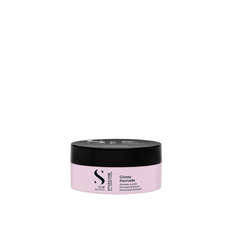 Semi di Lino | Style & Care | Pommade Brillante (90 ml / 3.04 oz) – Finition brillante et flexible