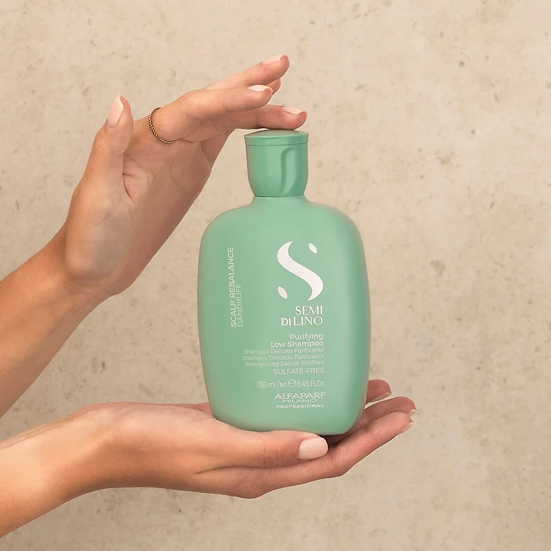 Semi di Lino | Scalp Renew | Shampooing Délicat Purifiant – Nettoie et purifie le cuir chevelu