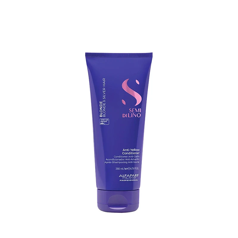 Semi di Lino | Blonde | Après‑Shampooing Anti‑Jaune – Hydrate et ravive les blonds froids