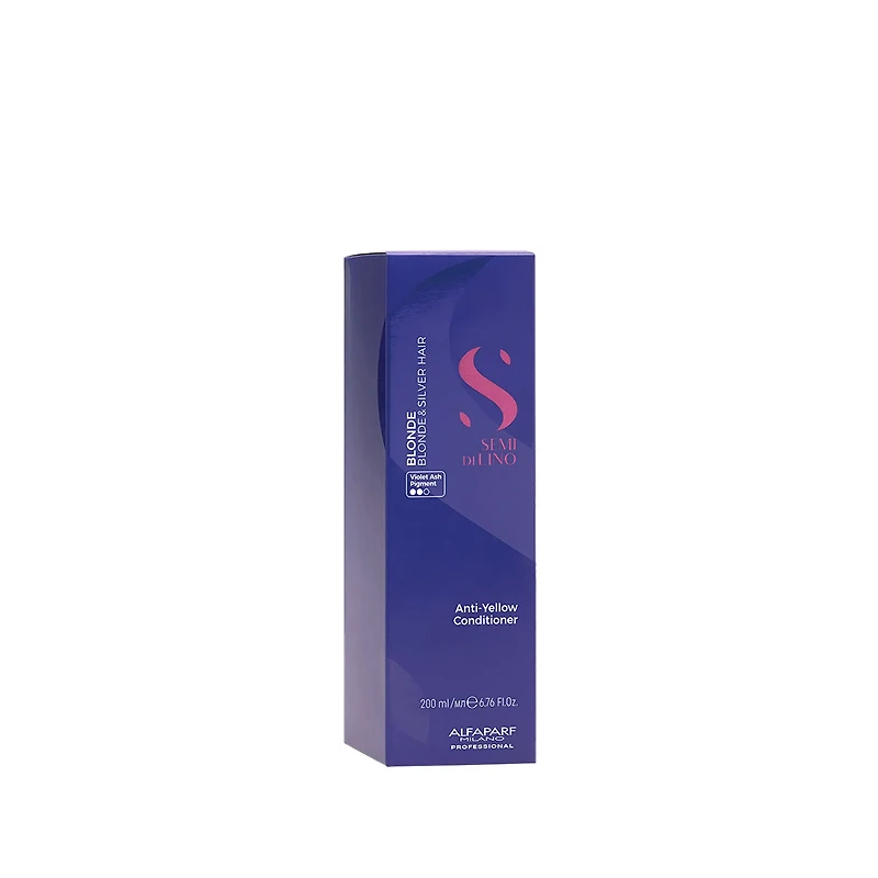 Semi di Lino | Blonde | Après‑Shampooing Anti‑Jaune – Hydrate et ravive les blonds froids