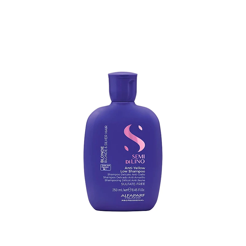 Semi di Lino | Blonde Anti‑Yellow Low Shampoo – Gently neutralizes yellow tones