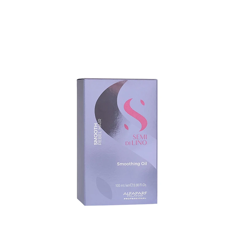 Semi di Lino | Smooth | Huile Lissante (100 ml / 3.38 oz) – Fini soyeux et anti-frisottis