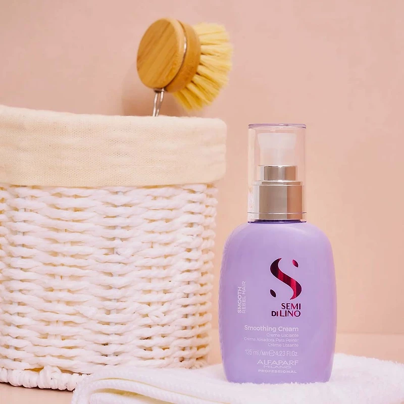 Semi di Lino | Smooth | Crème Lissante (125 ml / 4.23 oz) – Crème de brushing anti-frisottis