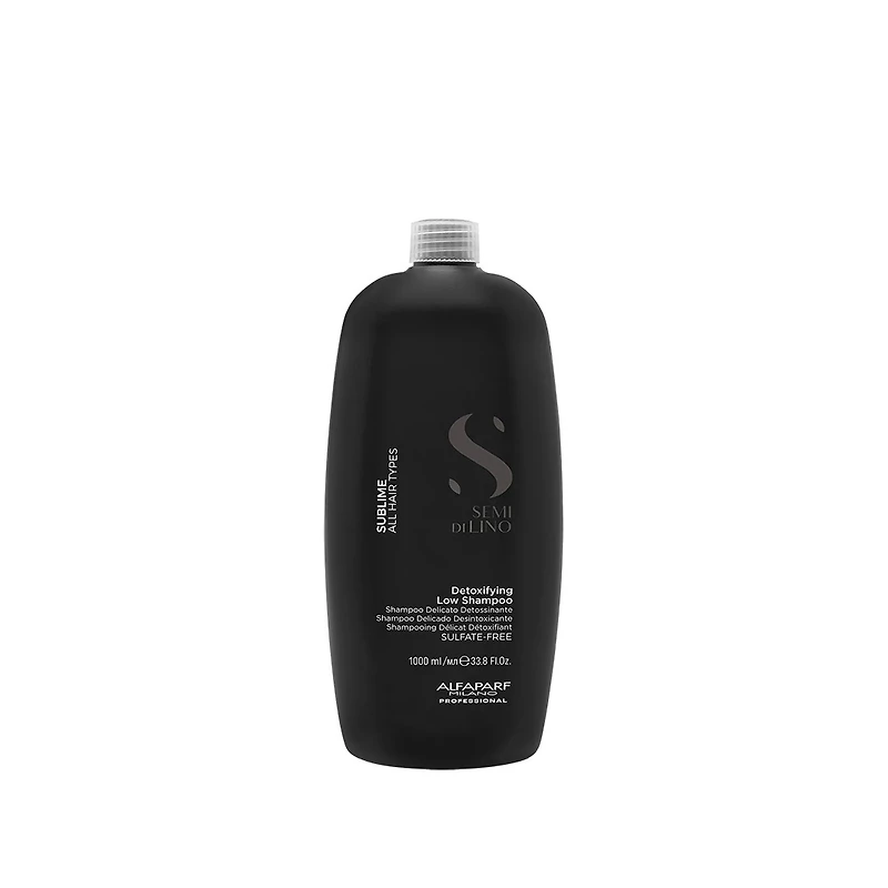Semi di Lino | Sublime Shampooing Délicat Détoxifiant – Nettoie en douceur et purifie le cuir chevelu