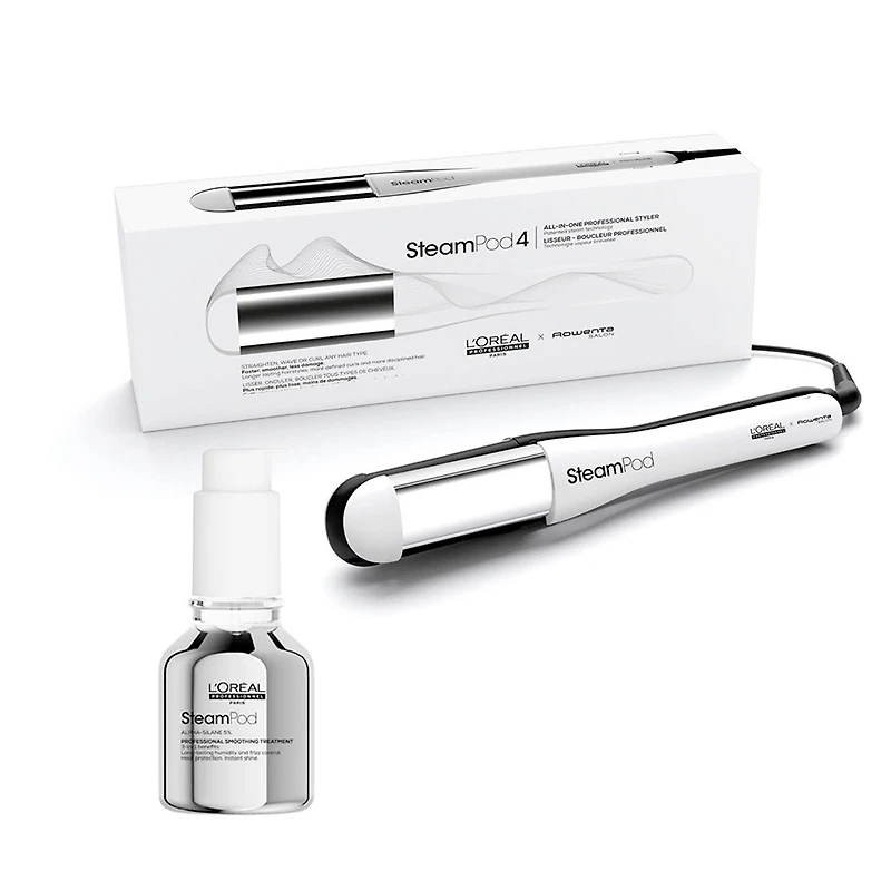 Steampod | Ensemble | Steampod 4.0 & Sérum – Lissage haute performance et soin protecteur