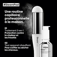 Steampod | Ensemble | Steampod 4.0 & Sérum – Lissage haute performance et soin protecteur