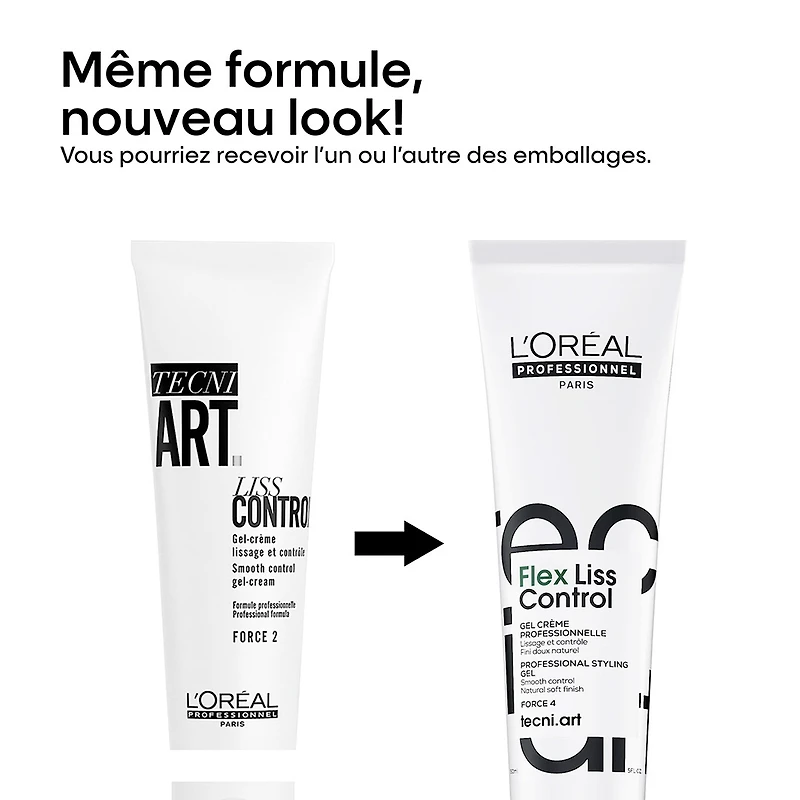 Tecni.Art | Flex Liss Control (150 ml / 5.1 oz) – Gel-crème lissant anti-frisottis