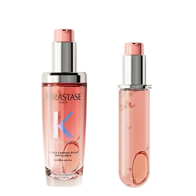 Chroma Absolu | Routine Rechargeable Éclat Radiance – Duo d’huiles capillaires pour brillance et protection