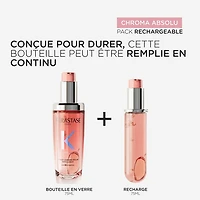Chroma Absolu | Routine Rechargeable Éclat Radiance – Duo d’huiles capillaires pour brillance et protection