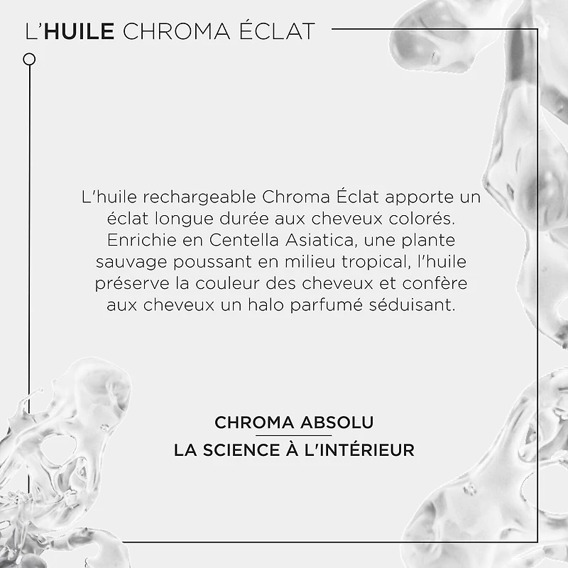Chroma Absolu | Routine Rechargeable Éclat Radiance – Duo d’huiles capillaires pour brillance et protection