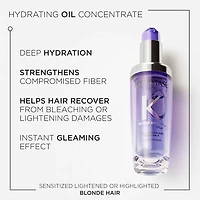 Blond Absolu | Routine Rechargeable Cicagloss – Duo d’huiles réparatrices et protectrices pour cheveux blonds