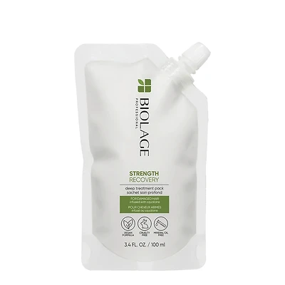 Biolage | ***Strength Recovery | Deep Treatment Sachet (100 ml / 3.4 oz) – Intensive Strengthening Hair Mask