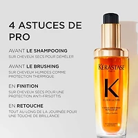 Elixir Ultime | Haircare Routine | Refillable Oil Care Duo – Daily nourishment, shine & frizz control