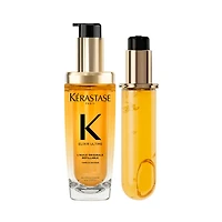 Elixir Ultime | Haircare Routine | Refillable Oil Care Duo – Daily nourishment, shine & frizz control