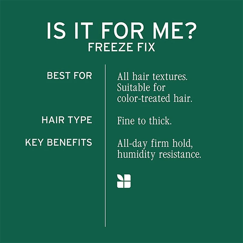 Biolage | Styling | Freeze Spray Humidity-Resistant Hairspray (284 g / 10 oz) – Strong hold, frizz control and natural finish