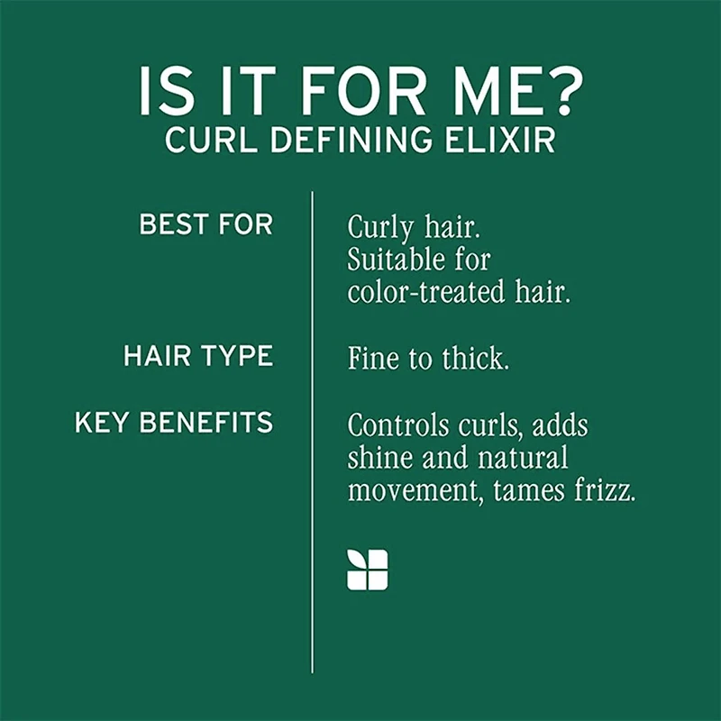 Biolage | Styling | Curl Defining Elixir (150 ml / 5.1 oz) – Flexible gel for touchable, frizz-controlled curls