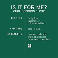 Biolage | Styling | Curl Defining Elixir (150 ml / 5.1 oz) – Flexible gel for touchable, frizz-controlled curls