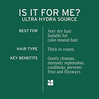 Biolage | Ultra Hydra Source | Leave-In Cream (200 ml / 6.8 oz) – Daily Hydration & Frizz Control