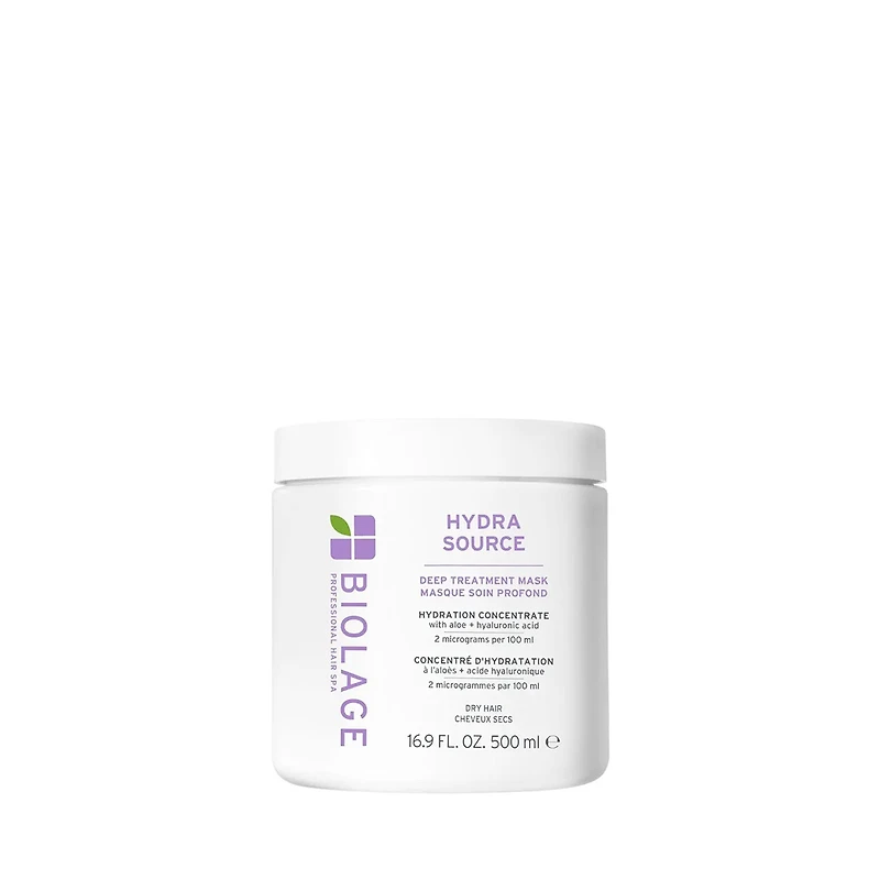 Biolage | Hydra Source Masque de Soin Profond – intensif hydratant pour cheveux secs