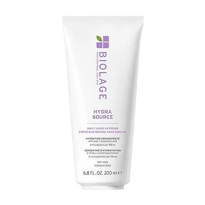 Biolage | Hydra Source | Daily Leave-In Cream (200 ml / 6.8 oz) – Hydration, easy detangling and frizz control