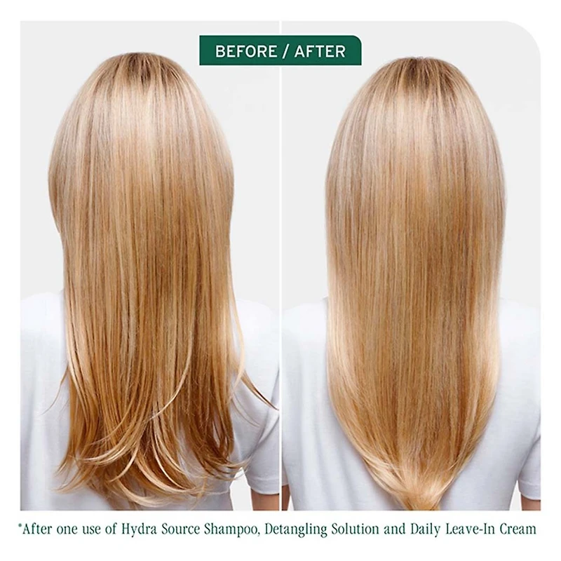 Biolage | Hydra Source | Crème Quotidienne Sans Rinçage (200 ml / 6.8 oz) – Hydratation quotidienne, démêlage facile et anti-frisottis