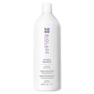 Biolage | Hydra Source Shampooing – Nettoyage doux, hydratation durable pour cheveux secs