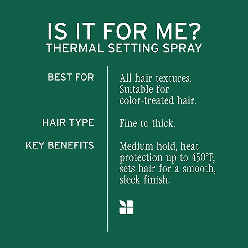 Biolage | Styling | Thermal Setting Spray (250 ml / 8.5 oz) – Heat protection and shape memory