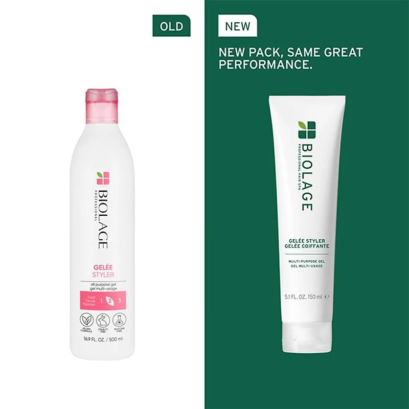 Biolage | Coiffants | Gelée Coiffante – Tenue Forte, Définition Et Brillance Sans Effet Carton