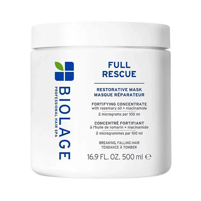 Biolage | Full Rescue | Repairing Mask (16.9 oz / 500 ml) | Intense Repair & Softness