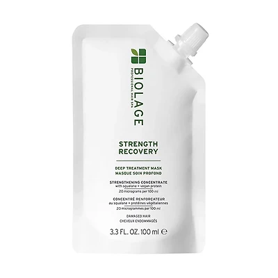 Biolage | Strength Recovery | Deep Treatment Mask (100 ml / 3.3 oz) – Intensive Repair & Breakage Reduction