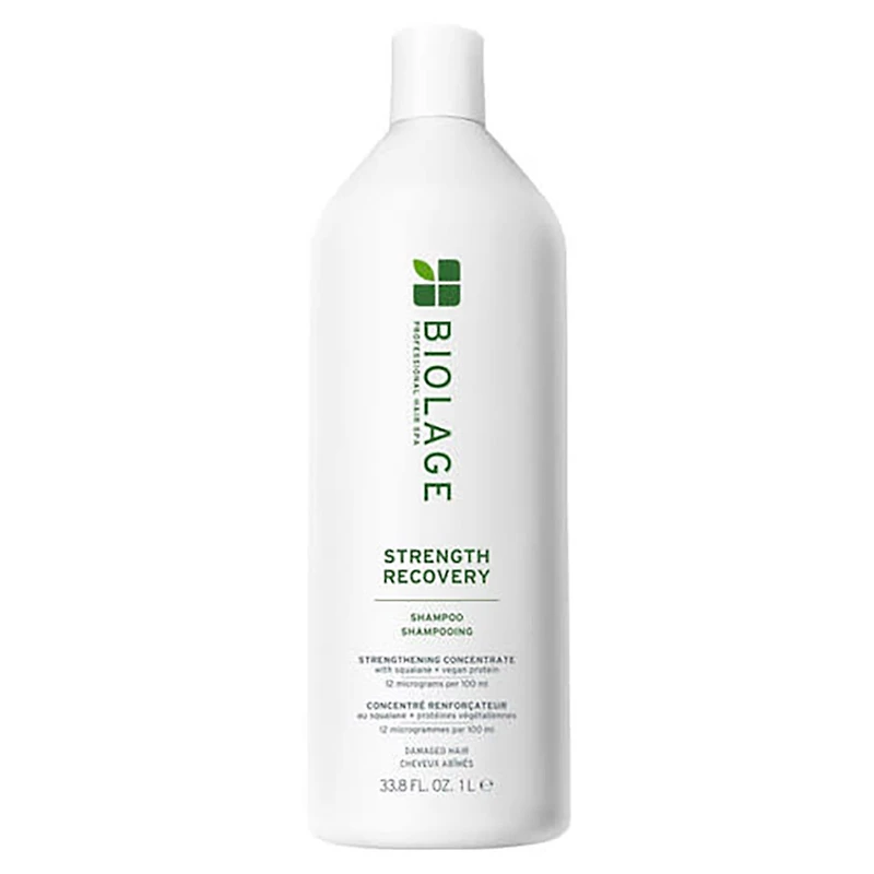 Biolage | Strength Recovery Shampoo – Gentle Cleanse, Repair & Breakage Reduction