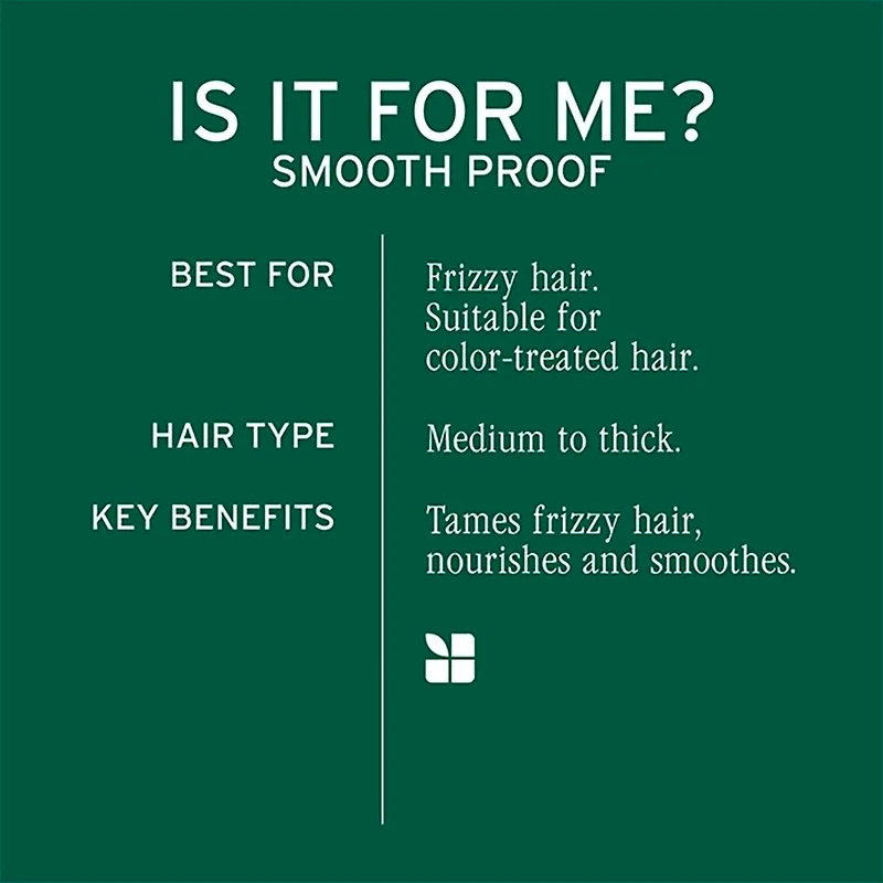 Biolage | Smooth Proof | Serum (100 ml / 3.4 oz) – Frizz Control, Smooth Finish & Shine