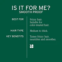 Biolage | Smooth Proof | Serum (100 ml / 3.4 oz) – Frizz Control, Smooth Finish & Shine