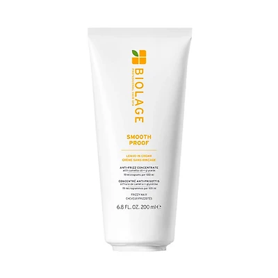 Biolage | Smooth Proof | Leave-In Cream (200 ml / 6.8 oz) – Frizz Control, Smooth Finish & Lightweight Shine