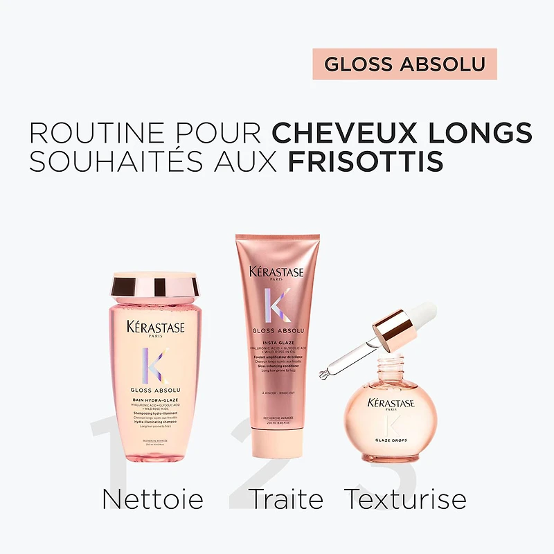 Gloss Absolu | Routine Capillaire | Ensemble Soins De Brillance – Hydratation, Éclat Et Protection Couleur